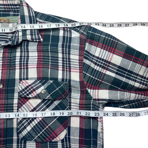 Anchor Blue | Men | Y2K Vintage Double Pocket Heavy Twill Shirt Jacket | Large - Picture 3 of 10